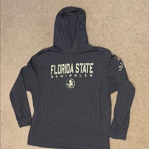 Florida State Seminoles Hooded Long Sleeve Tshirt